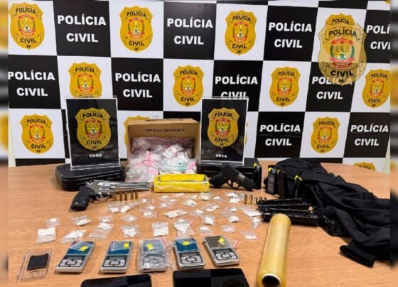 PCDF apreende armas e drogas durante operação em Ceilândia