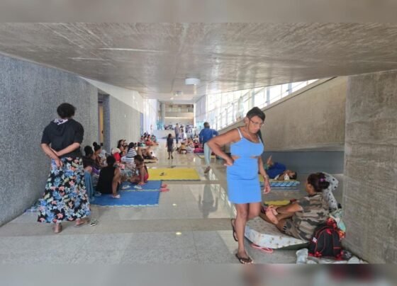 devido a uma ação de desobstrução que ocorreu na região, na segunda-feira (5/5).