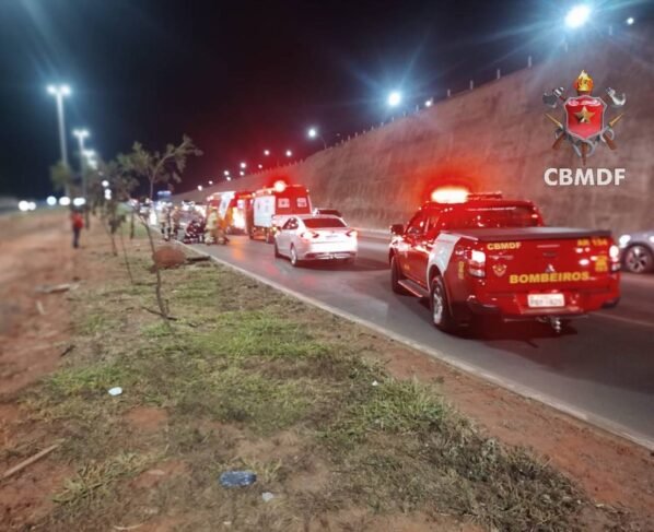imagem colorida motociclista morre acidente recanto das emas