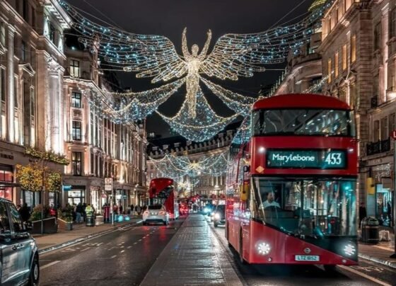 Londres - Luzes de Natal