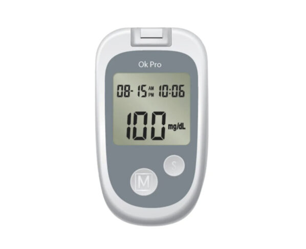 Medidor de Glicose Diabetes Digital Ok Pro