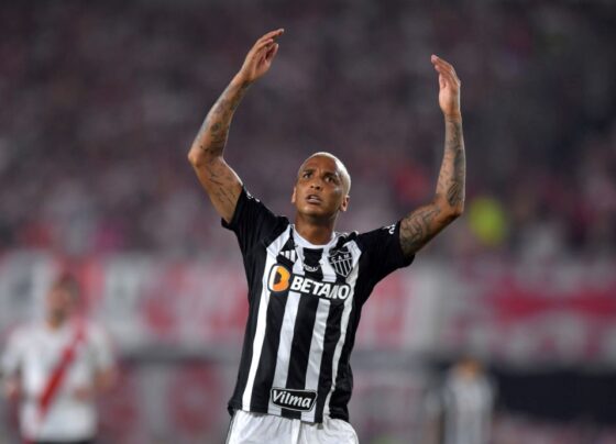 Imagem colorida de Deyverson, jogador do Atlético-MG- Metrópoles