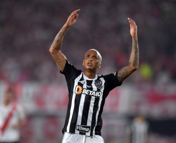 Imagem colorida de Deyverson, jogador do Atlético-MG- Metrópoles