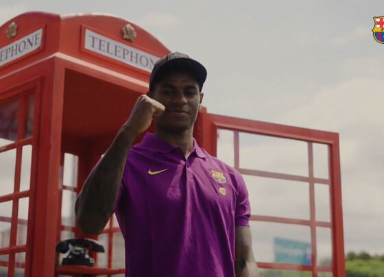 Imagem colorida de Marcus Rashford