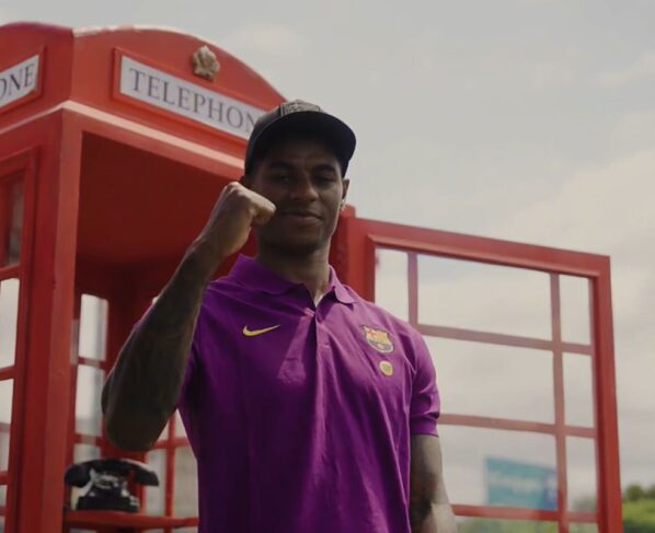 Imagem colorida de Marcus Rashford