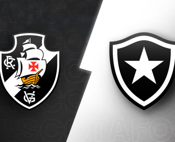 Imagem colorida de confronto entre Vasco e Botafogo- Metrópoles