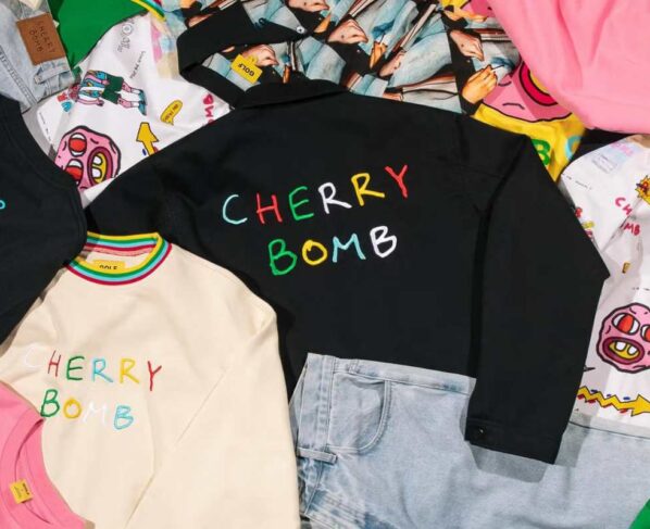 A imagem traz roupas da coleção Cherry Bomb Golf Wang - Metrópoles