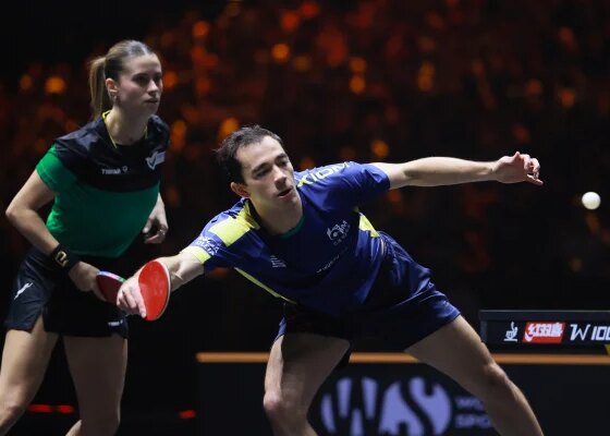 Calderano e Takahashi caem na fase de grupos do WTT Finals - destaque galeria