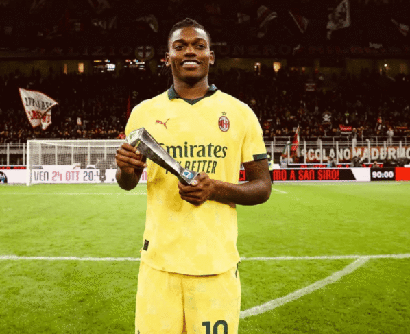 Rafael Leão, jogador do Milan