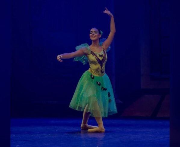 bailarina cearense Mirella Castro, de 19 anos, nos palcos. Metrópoles