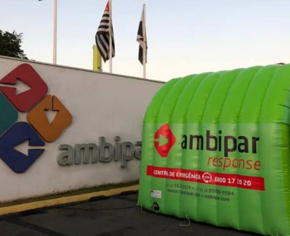 Imagem de fachada de unidade da Ambipar - Metrópoles