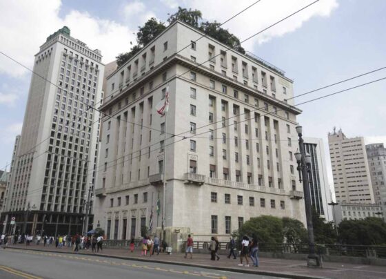 Prédio da Prefeitura Municipal de São Paulo no Viaduto do Chá, região central da Capital Paulista - Metrópoles