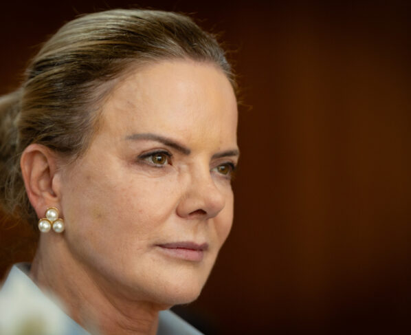 Ministra de Relações Institucionais, Gleisi Hoffmann