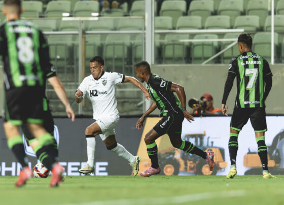 América-MG e Atlético-MG se enfrentaram pelo Campeonato Mineiro