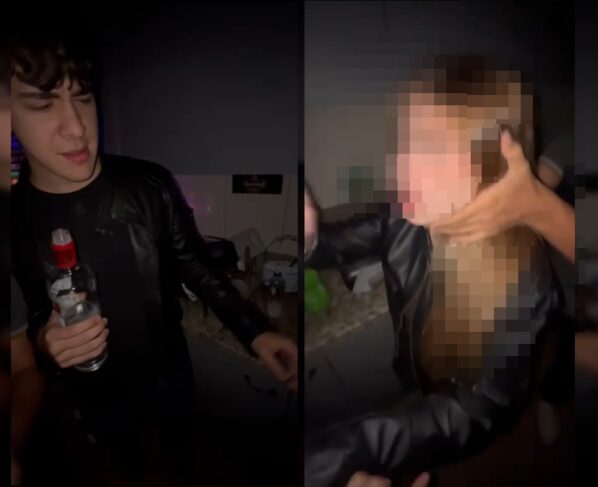 Piloto obriga menor a tomar vodca