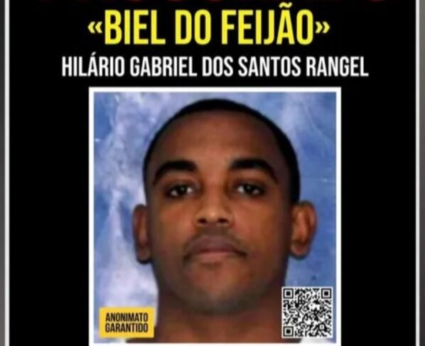 Foto colorida de Hilário Gabriel dos Santos Rangel, conhecido como “Biel do Feijão” - Metrópoles