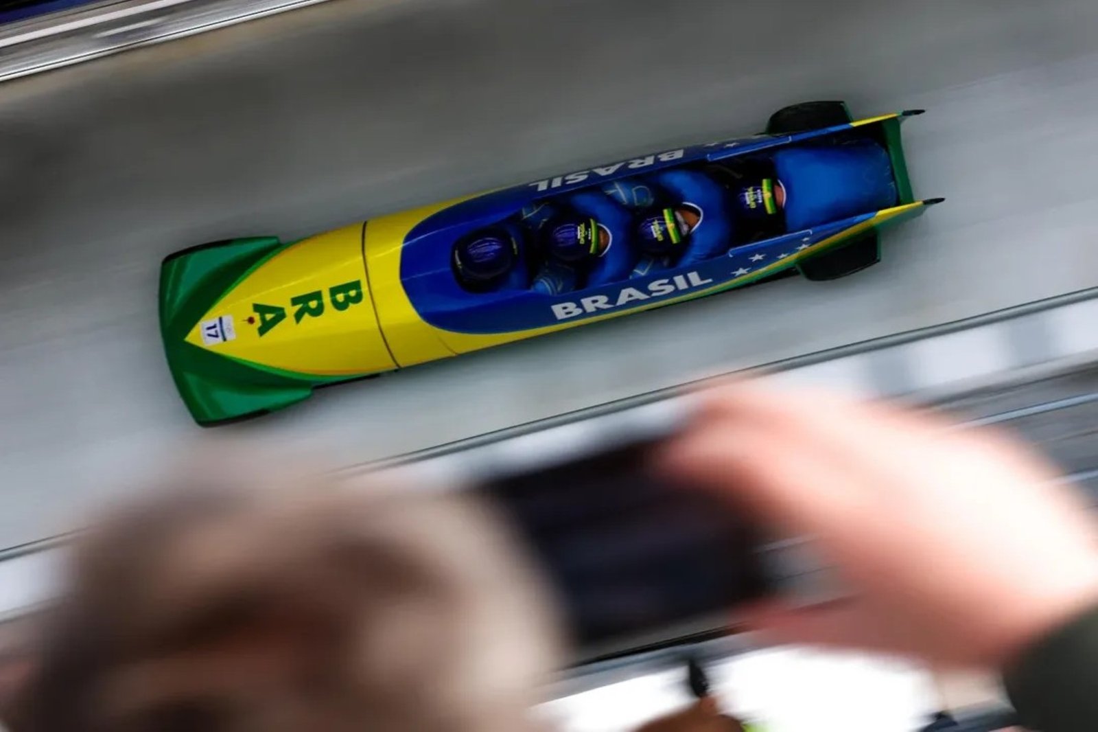 Bobsled 4-man: Brasil é 19º na terceira bateria e vai à última etapa - destaque galeria