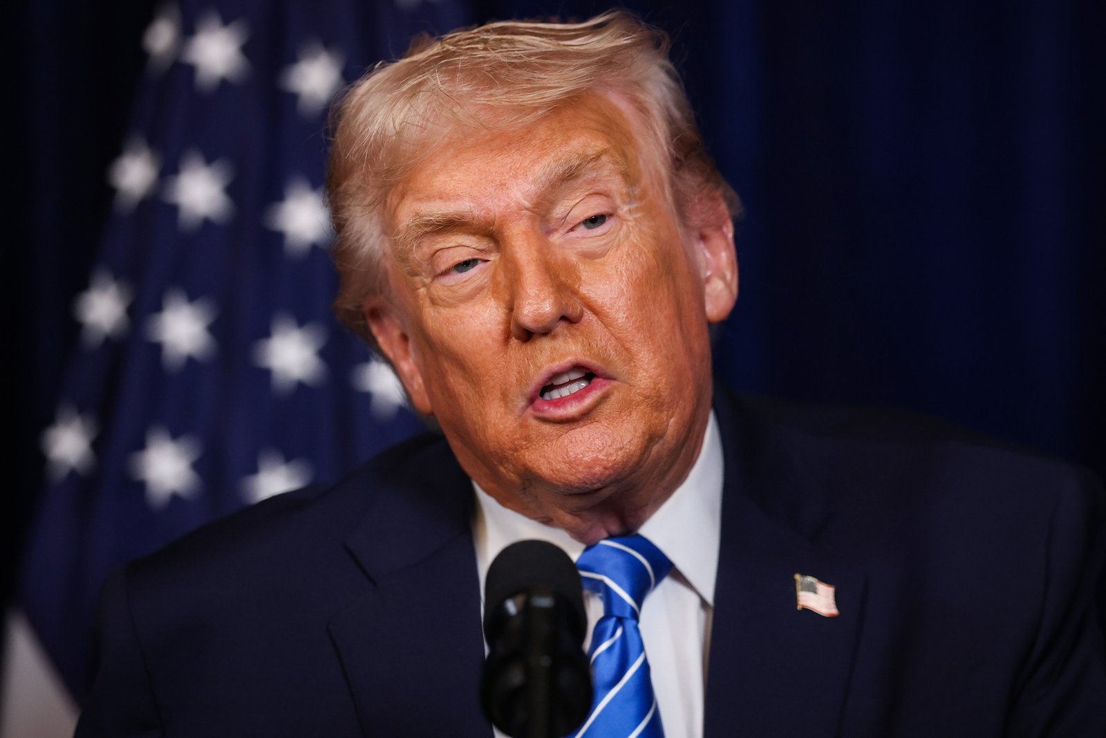 Imagem colorida mostra Donald Trump - Metrópoles