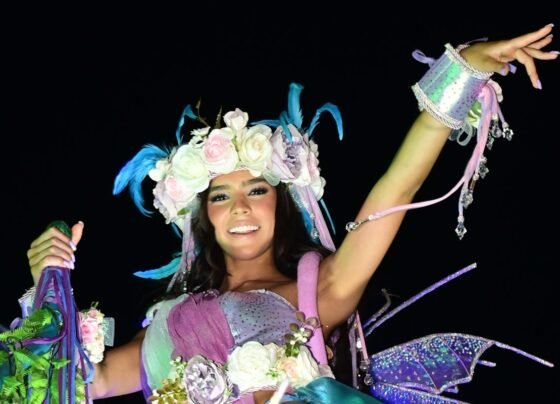 Ex-nora de Angélica e Luciano Huck, Duda Guerra desfila na Sapucaí - destaque galeria