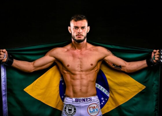 Felipe Bunes projeta vitória por nocaute contra mexicano no UFC - destaque galeria