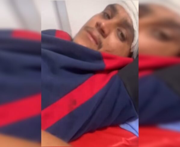 Mulher mostra motorista de van de acidente com 5 mortos no hospital