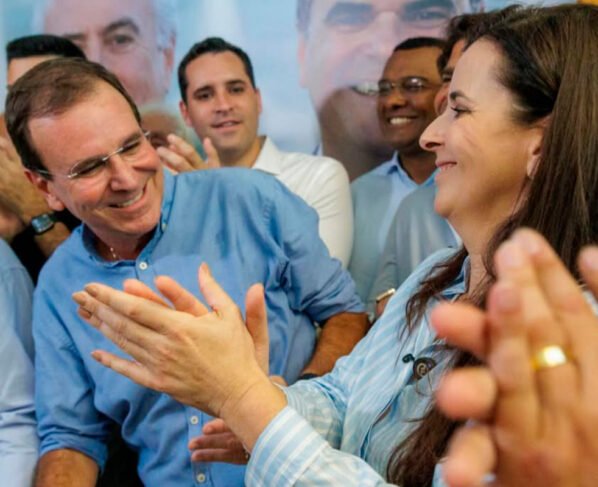 O prefeito do Rio de Janeiro, Eduardo Paes, e a advogada Jane Reis