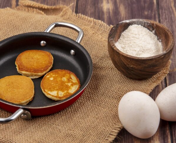 Pão de queijo de frigideira