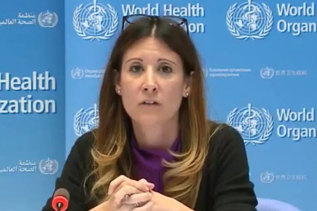 Foto de diretora da OMS falando - Metrópoles