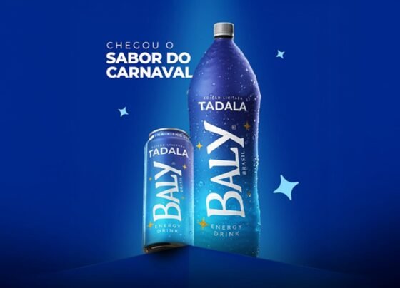 Imagem colorida do energético Baly "tadala" - Metrópoles