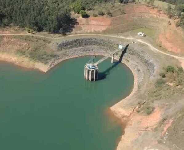 Imagem mostra Sistema Cantarareira - Metrópoles