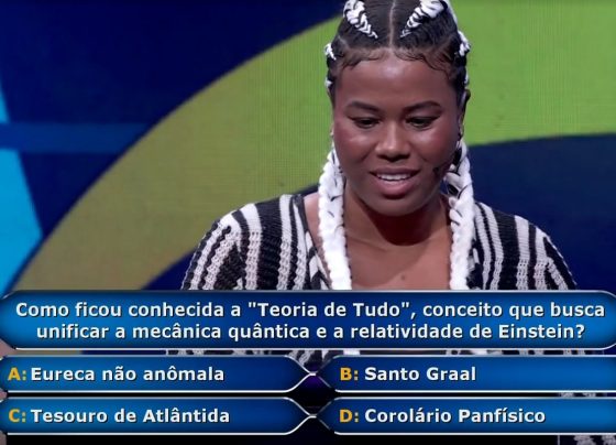 Lorrayne no Quem Quer ser um Milionário - Metrópoles