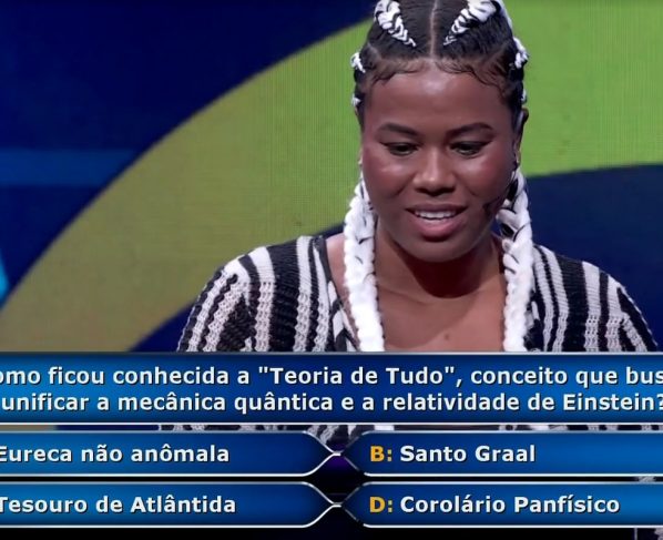 Lorrayne no Quem Quer ser um Milionário - Metrópoles