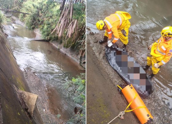 Corpo de homem é encontrado submerso em córrego em Passos