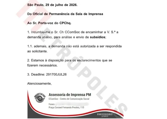 PM diz não poder falar sobre celular desaparecido de tenente baleado - destaque galeria